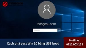 Cach pha pass Win 10 bang USB boot 1