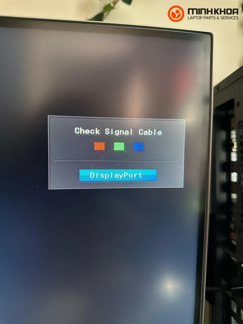 Lỗi check signal cable là lỗi gì?