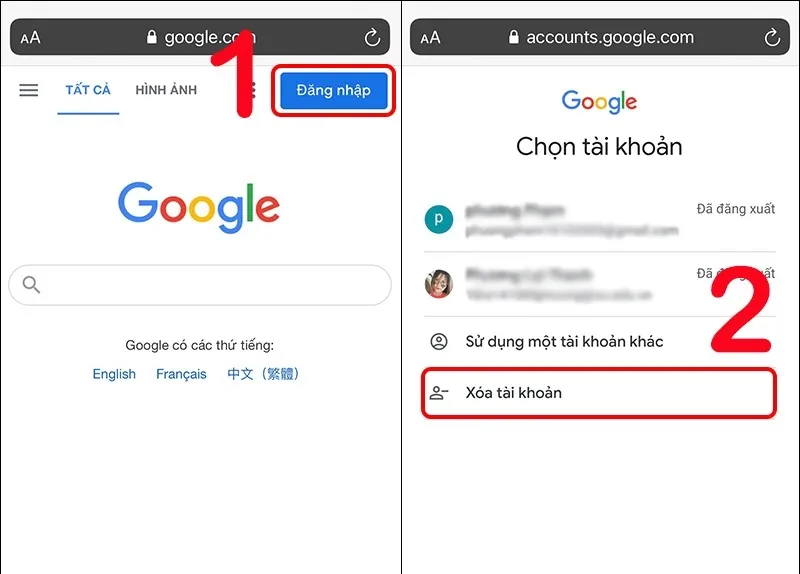 Dang xuat tai khoan Google tren thiet bi khac 10