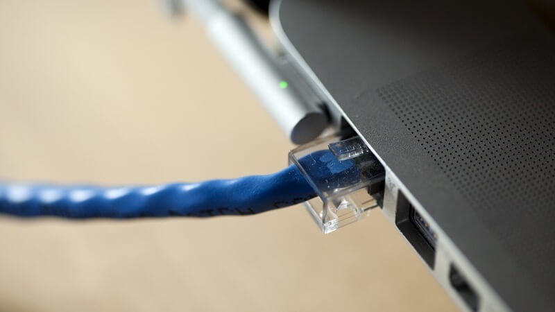 Đánh giá lại kết nối giữa laptop và internet