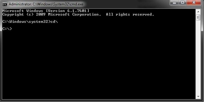 Nhấn tổ hợp phím Shift + F10 để mở cửa sổ Command Prompt