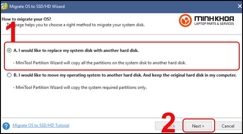 Copy win tu HDD sang SSD 10