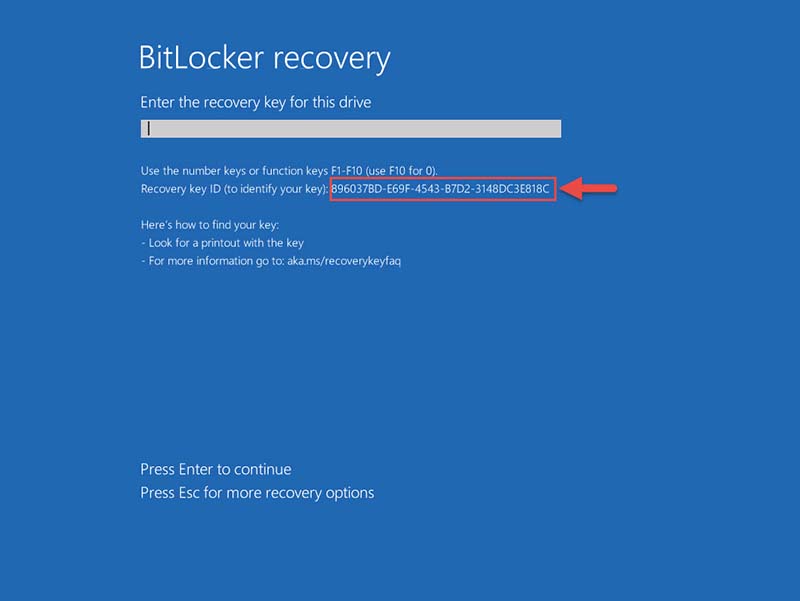 BitLocker recovery là gì?