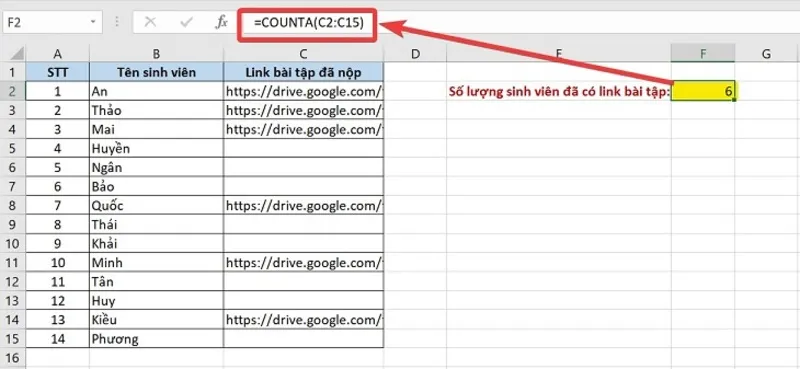 3 cách đánh số thứ tự không liên tục trong Excel 12 Cach danh so thu tu khong lien tuc trong Excel 5