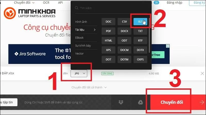 Cách đổi đuôi file (3) Cách đổi đuôi file (3)