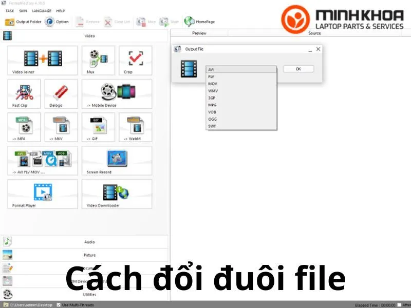 Cách đổi đuôi file (30) Cách đổi đuôi file (30)