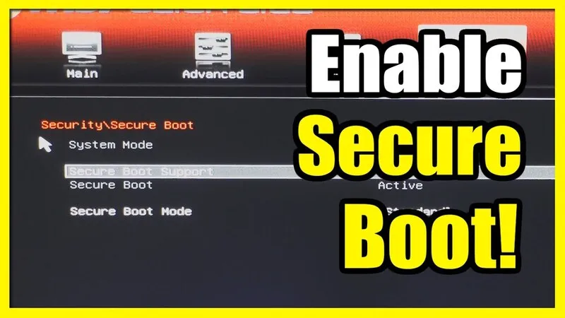 Cách tắt Secure Boot (13)