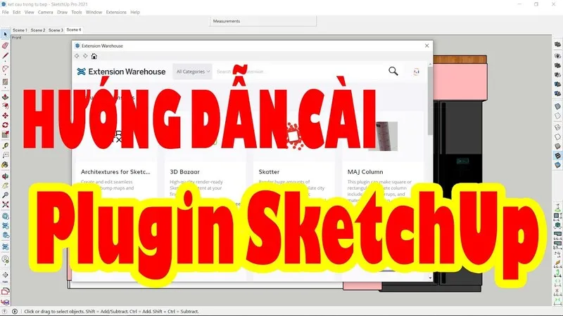 Cài Plugin Sketchup (8) Cài Plugin Sketchup (8)