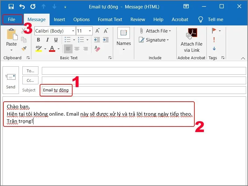 Cai dat Outlook tren may tinh 19