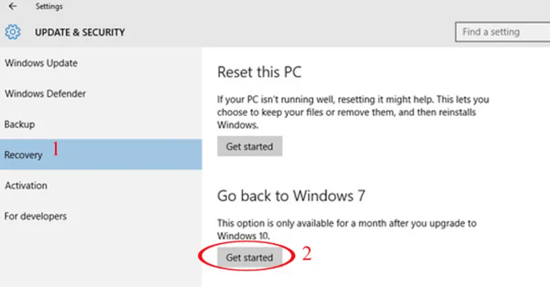 Hạ Win 10 xuống Win 7 (13) Hạ Win 10 xuống Win 7 (13)