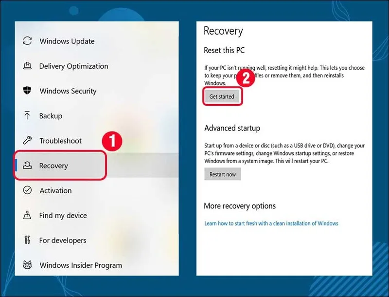 Hạ Win 10 xuống Win 7 (8) Hạ Win 10 xuống Win 7 (8)