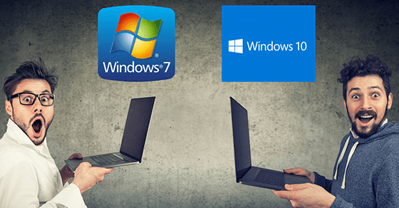 Khả năng quản lý file của Windows 7 và Windows 10