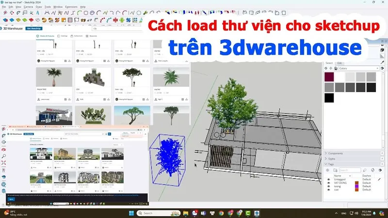 Làm nhẹ file SketchUp (10)