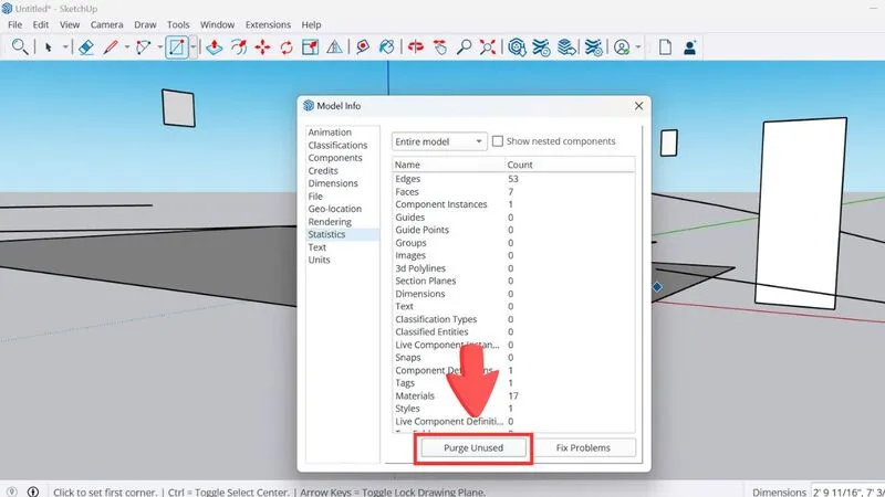 Làm nhẹ file SketchUp (4) Làm nhẹ file SketchUp (4)