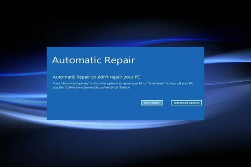 Lỗi Automatic Repair (1)