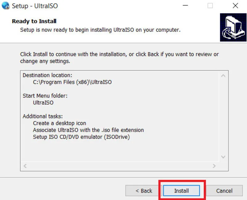 Phần mềm tạo ổ đĩa ảo UltraISO full crack (10) Phần mềm tạo ổ đĩa ảo UltraISO full crack (10)