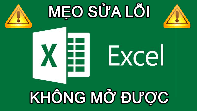 Cách sửa lỗi không mở được file PDF trong bảng tính Excel