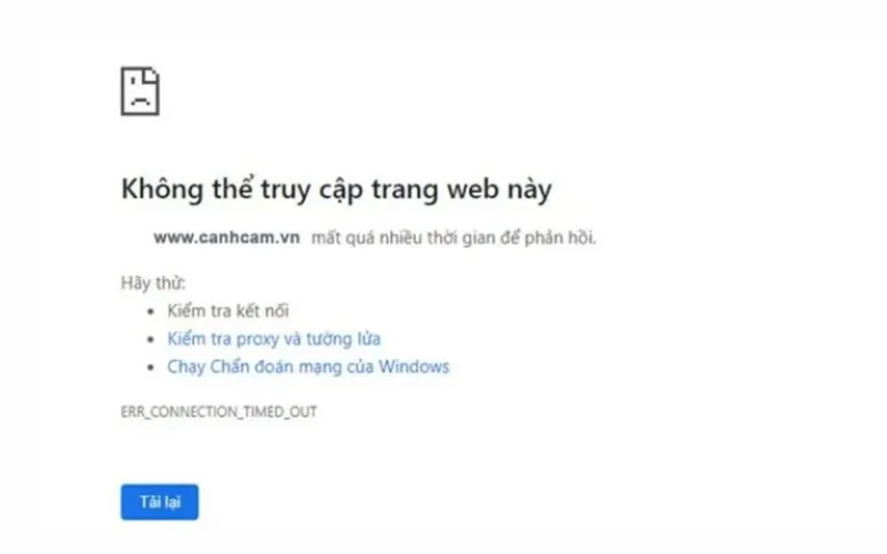 Có mạng nhưng không vào được một số trang web (2) Có mạng nhưng không vào được một số trang web (2)