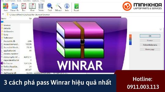 Pha pass Winrar