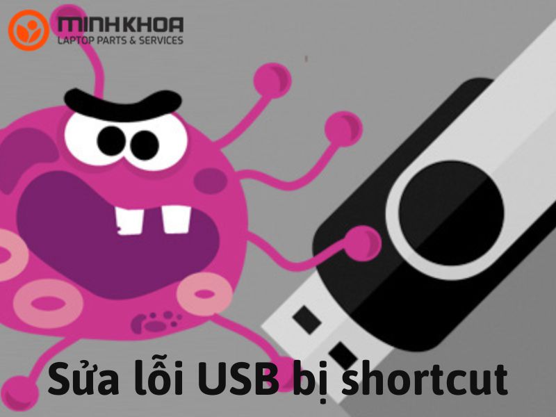 Sửa lỗi USB bị shortcut