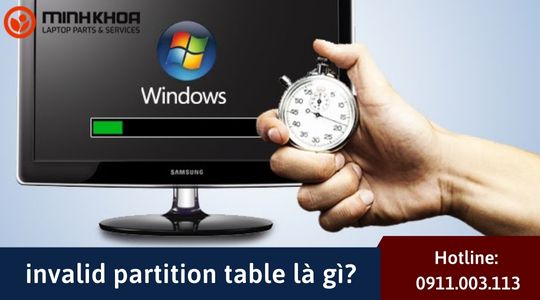 invalid partition table 18