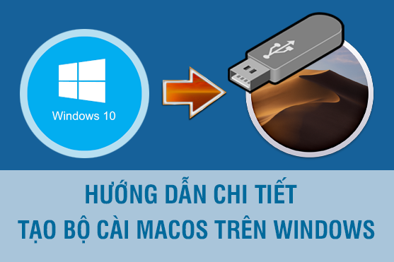 Cách tạo USB cài macOS trên Windows đơn giản nhất