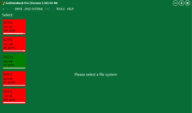 GetDataBack phan mem khoi phuc du lieu co gi vuot troi 19