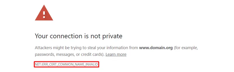 Cách khắc phục lỗi NETERR_CERT_COMMON_NAME_INVALID trên Win 10 7 NETERR CERT COMMON NAME INVALID 12