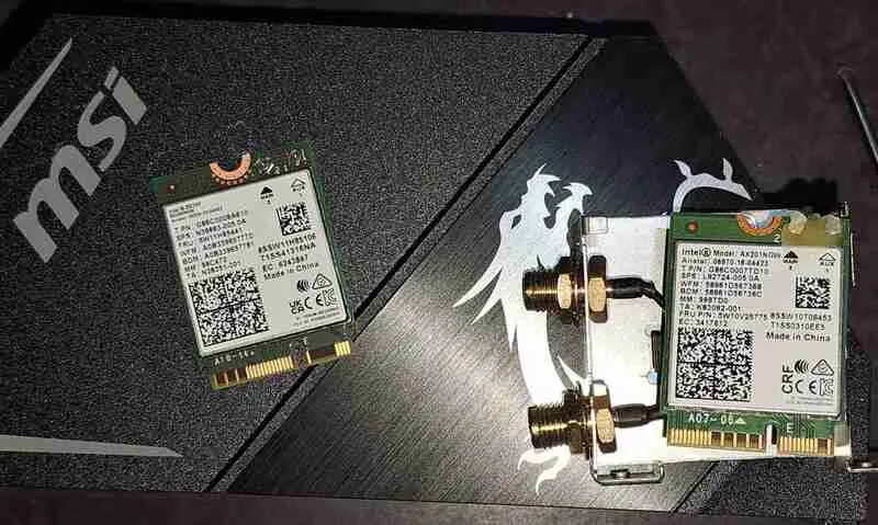 Thay card wifi laptop 4