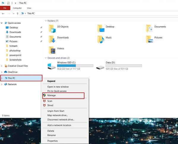 Cách tắt card Onboard bằng Device Manager