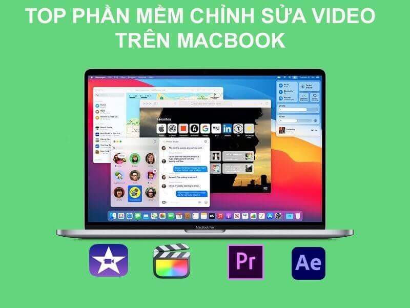 Top 6 phần mềm edit video trên MacBook