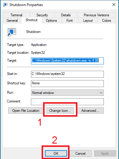 Hướng dẫn tạo nút Shutdown trên Windows 10 để tắt máy nhanh 