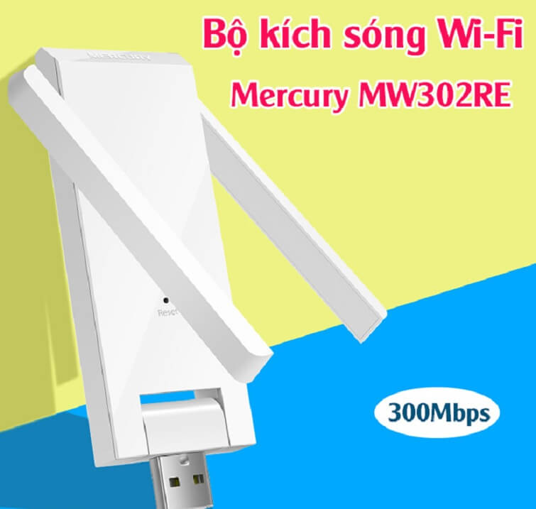 Tìm hiểu về bộ kích sóng wifi Mercury mw302re