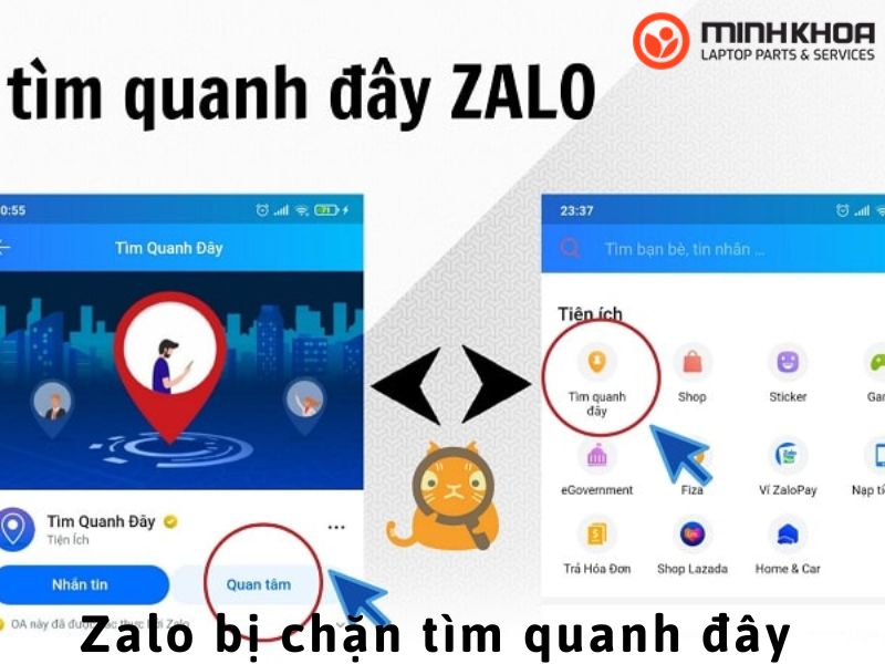 Zalo bi chan tim quanh day 19