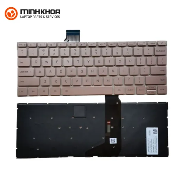 ban phim laptop Xiaomi K Mi Air 12.5 161201 01 CN bac