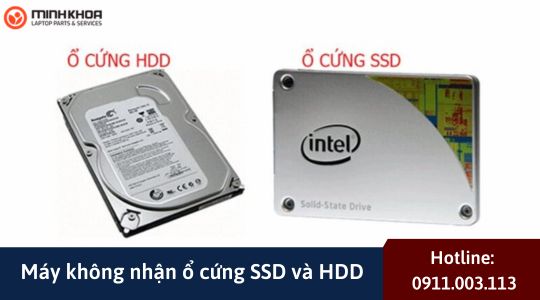 May khong nhan o cung SSD va HDD 5 1