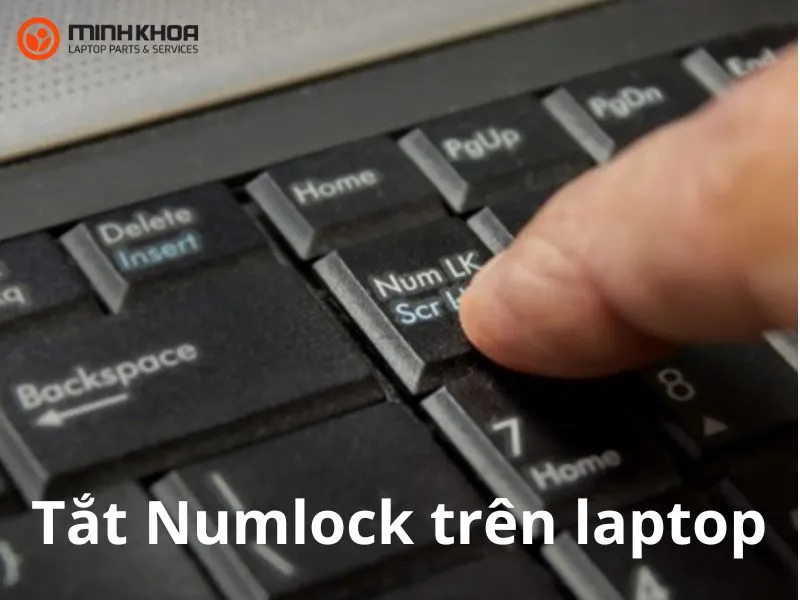 Tắt Numlock trên laptop
