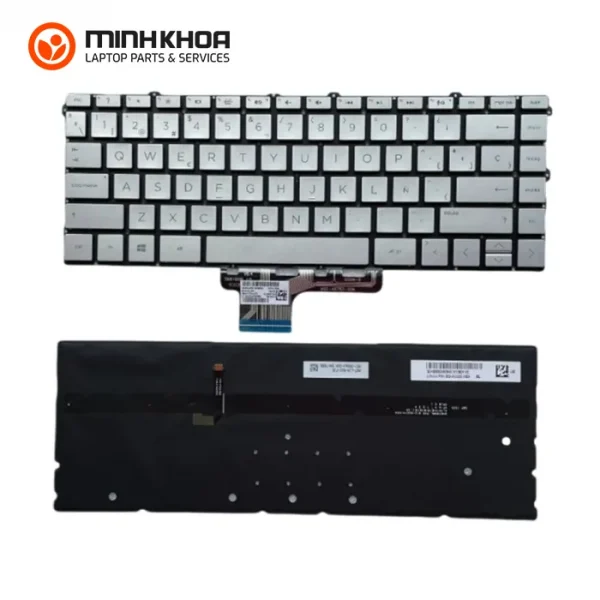 Ban phim laptop zin led HP 13AW 13 AW0008CA 13 AW0023DX 13T AW000 13T AW100 13 AW0020NR 13 AW0013DX 13 AW0010CA bac