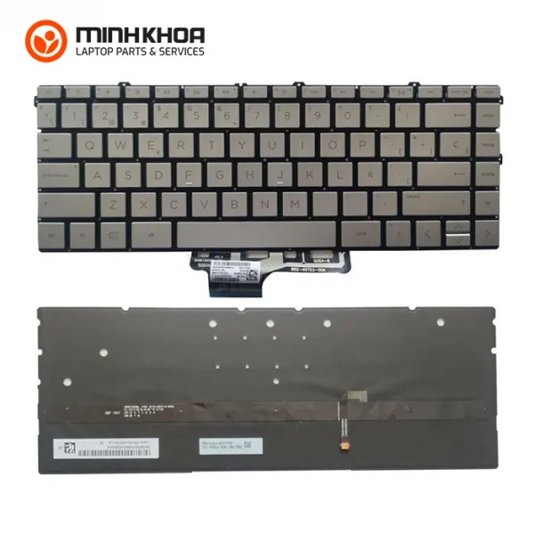 Ban phim laptop zin led HP 13AW 13 AW0008CA 13 AW0023DX 13T AW000 13T AW100 13 AW0020NR 13 AW0013DX 13 AW0010CA gold