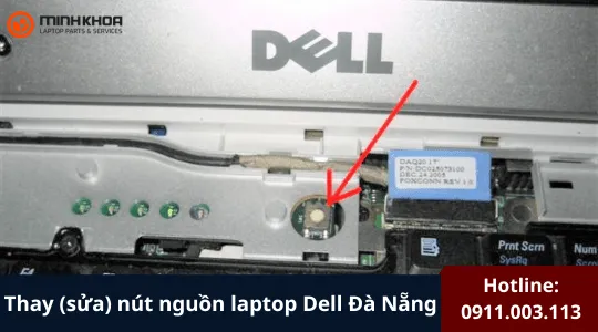 Thay sua nut nguon laptop Dell Da Nang 12