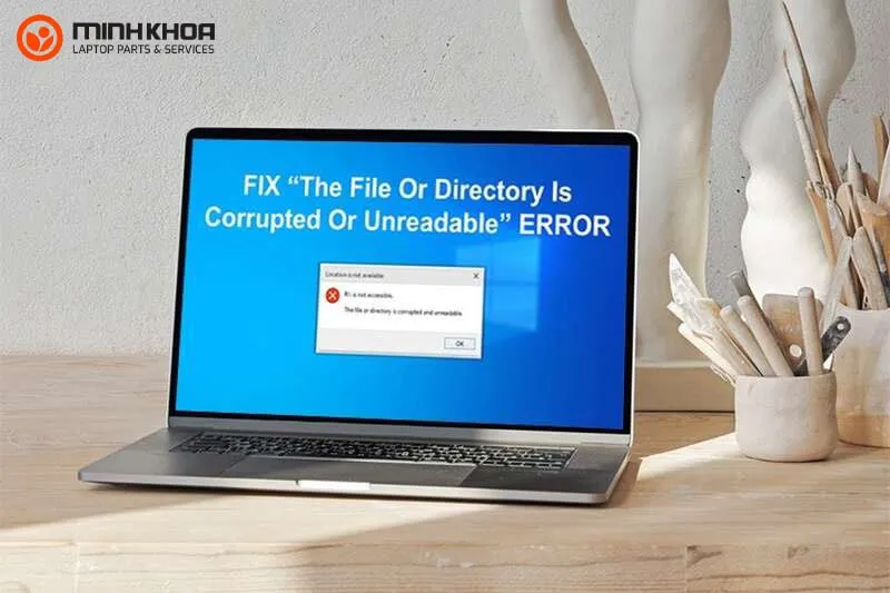 The file or directory is corrupted and unreadable 12