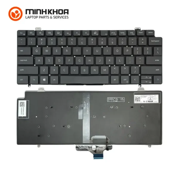 Ban phim zin led laptop Dell Latitude 7410 7420 2IN1 khuyet nguon