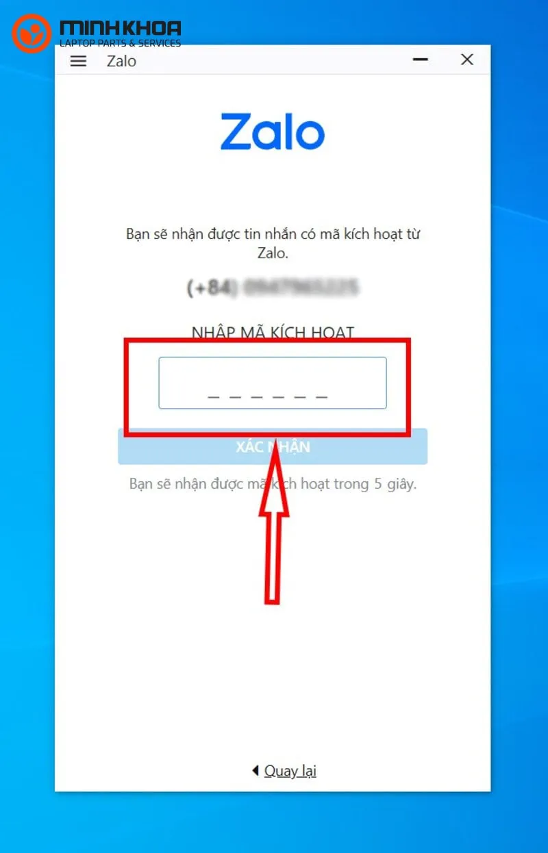 Dang nhap zalo tren may tinh 17