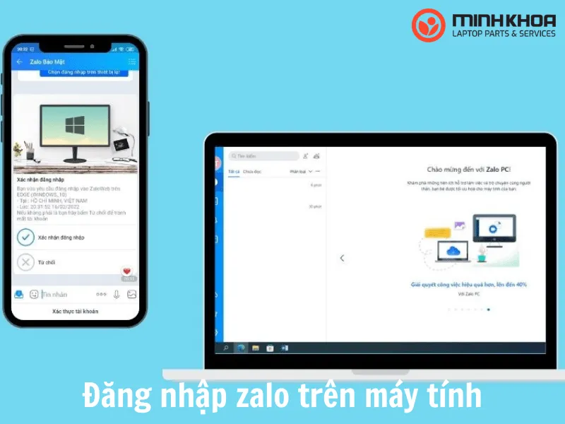 Đăng nhập zalo trên máy tính