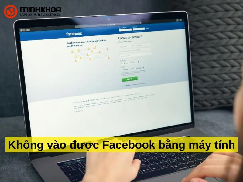 Không vào được Facebook bằng máy tính