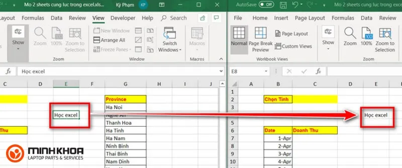 Loi khong mo duoc 2 file excel cung luc 15