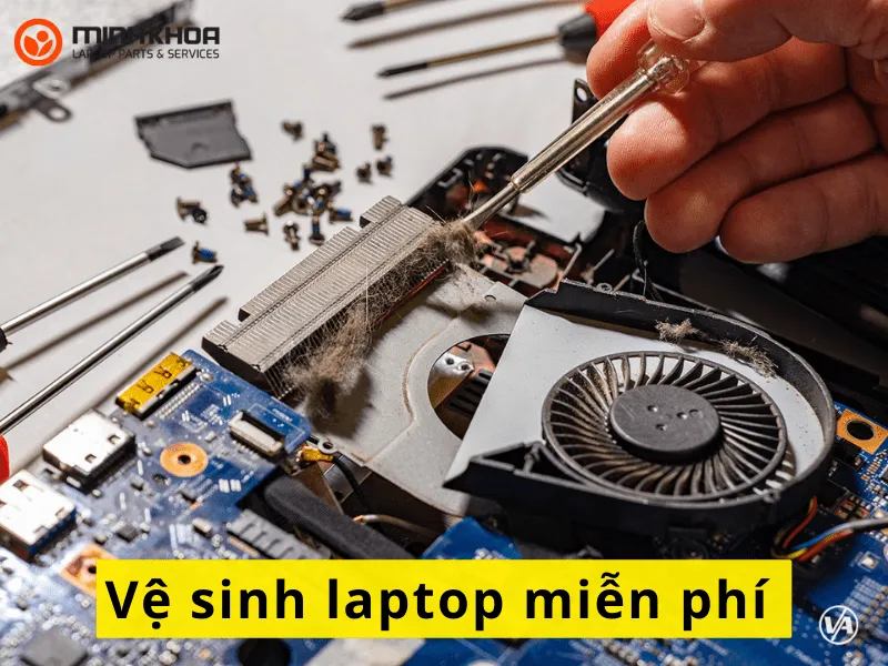 Vệ sinh laptop miễn phí