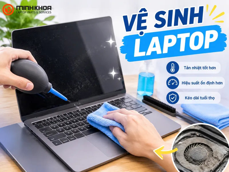 Vệ sinh laptop