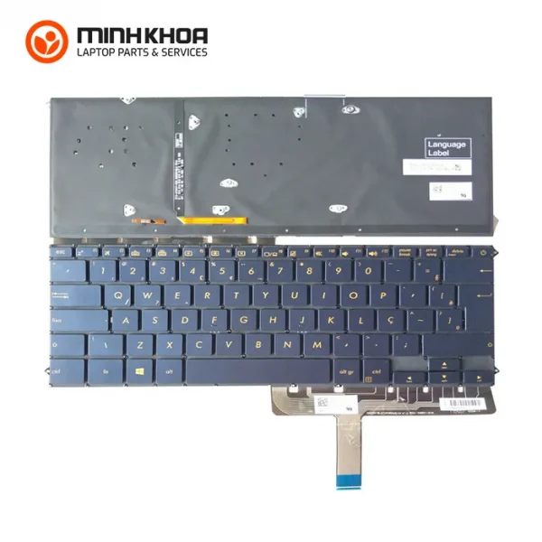 Ban phim zin laptop Asus Zenbook 3 Deluxe UX490 UX490U UX490UA UX490UAK