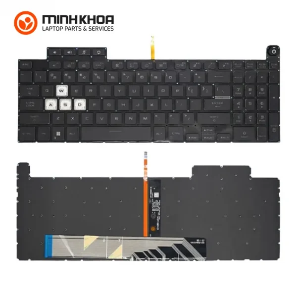 Ban phim zin led laptop Asus TUF Gaming F15 A15 FX507 FA507